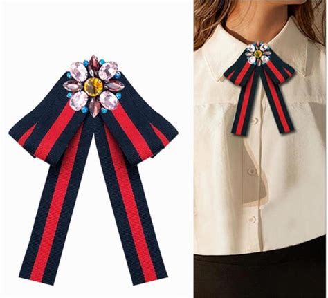 gucci bow tie women|gucci tie and cufflink set.